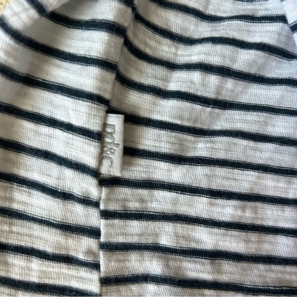 PAPER DENIM & CLOTH Kids Hoodie Shirt - Size 10/12, Navy & White, 100% - Picture 6 of 7